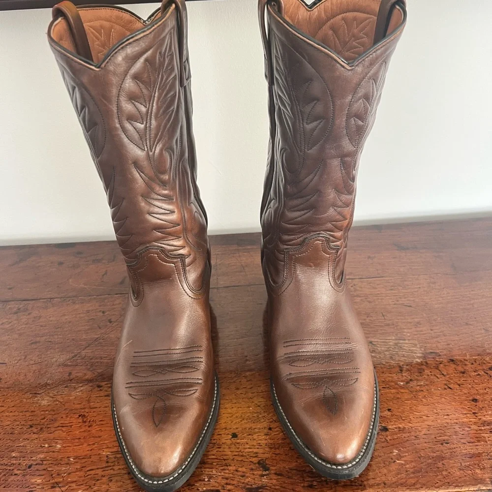 Red Wing 9801-1 USA-made Cowboy Boots, 11D, Excellent Condition - Picture 14 of 14